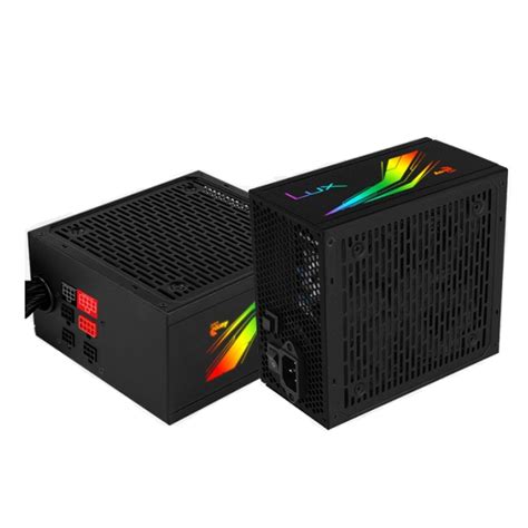 Jual PSU AEROCOOL LUX RGB 650M 650W 80 BRONZE RGB SEMI MODULAR POWER