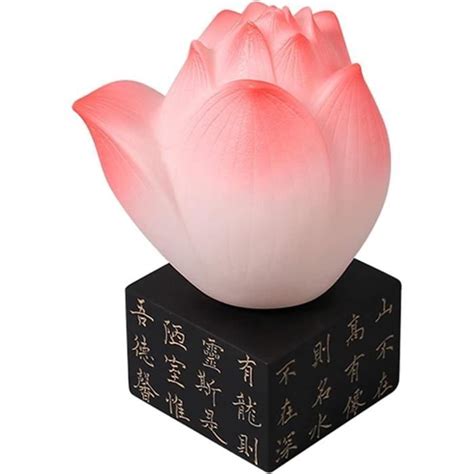 Chevet Lampe A Poser Zen Lotus Table Lampe De Table R Tro De Chevet De