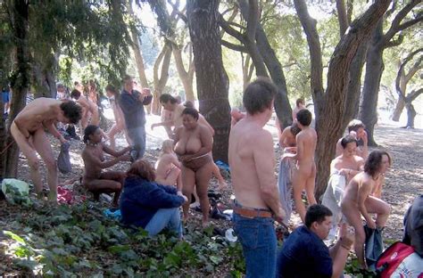 Memorial Oak Grove Nude Protest
