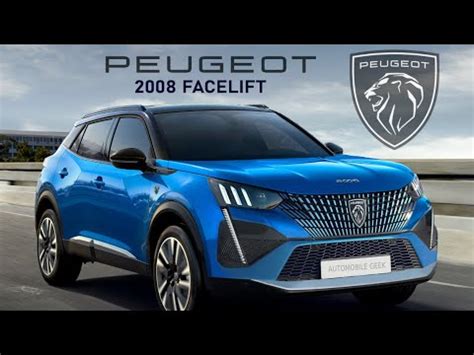 2024 PEUGEOT 2008 Facelift Stylish Crossover Rendered YouTube