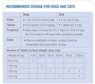 Amoxicillin Dosage Chart For Cats - Ponasa