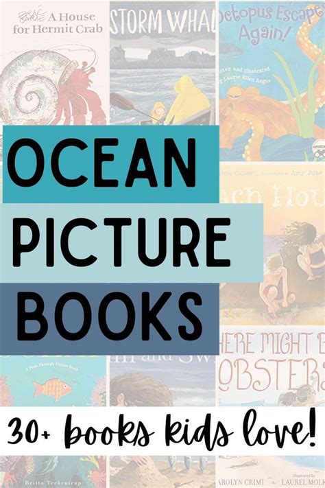 Ocean Picture Books for Preschool! | Ocean books, Picture book, Best ...
