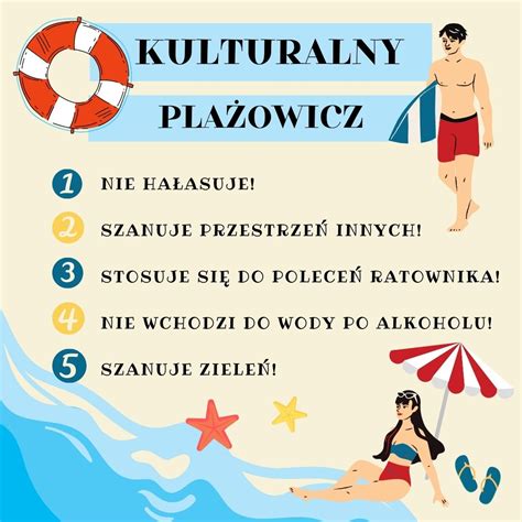 Zasady na plaży których trzeba przestrzegać