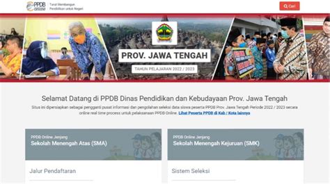 Ppdb Online Sma Dan Smk Di Jakarta Dan Jawa Tengah Informasi