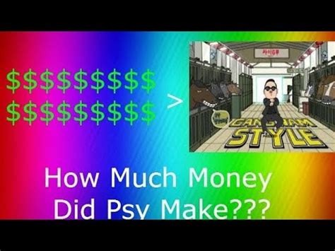 How Much Money Did Gangnam Style Earn Youtube