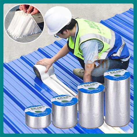 Jual Lakban Aluminium Foil Super Waterproof Tape Lakban Anti Bocor