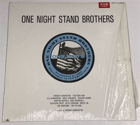 ONE NIGHT STAND BROTHERS ワンナイトスタンドブラザーズ LPレコード えるえるレコード