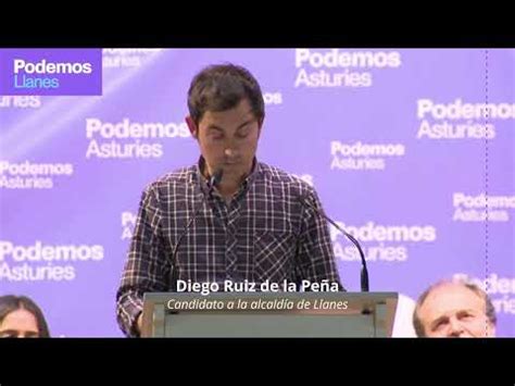 Presentación de la Campaña Electoral de Podemos con Diego Ruiz de la