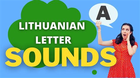 How To Pronounce, Lithuanian, Letter Sounds, Phonics, Lettering ...