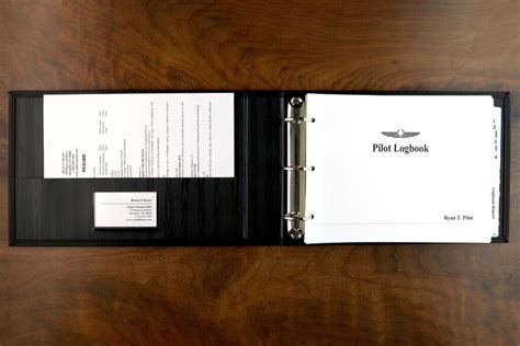 Pilot Logbook Binders Prosoft Binders