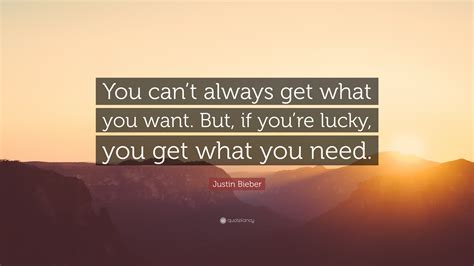 You Can't Always Get What You Want 2