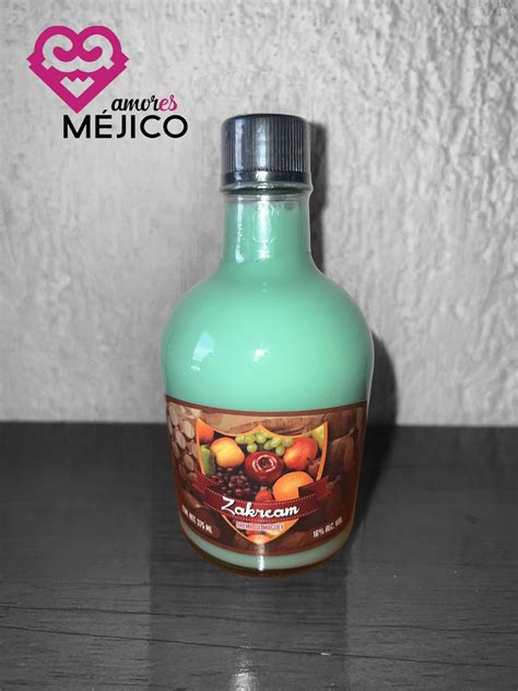 CREMA DE MEZCAL SABOR CHOCO MENTA AmoresMejico