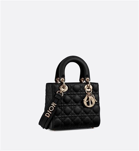 Lady Dior My Abcdior Bag Black Cannage Lambskin Bags Women S