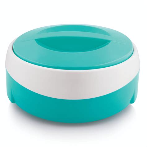 Pieces Round Wave Plastic Insulated Hot Pot Gift Set For Home Capacity Ml Rs