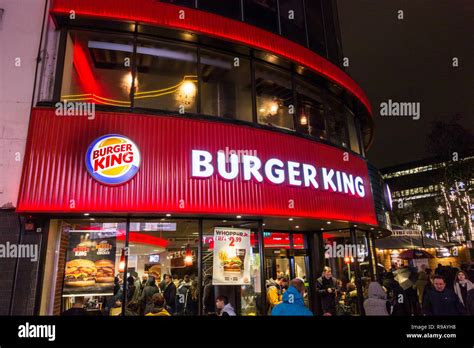 Burger King London Hi Res Stock Photography And Images Alamy