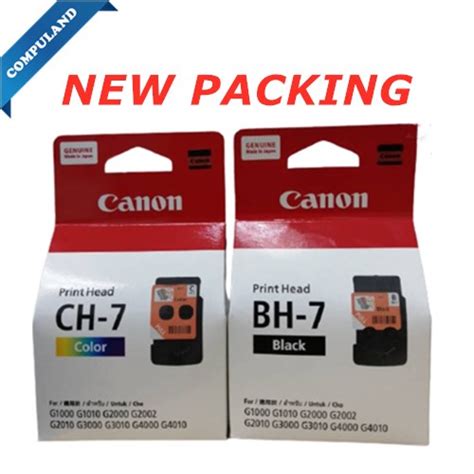 Original Canon G Series Ink Cartridge Qy6 8003 000bh 7qy6 8019 000ch 7 Printhead Shopee