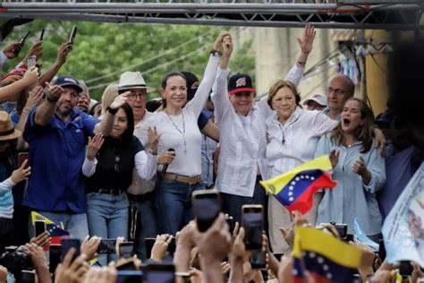 Mar A Corina Machado Ofrece El Segundo Reporte Del Comando Las