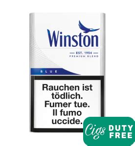 Winston Blue Duty Free Cigarettes