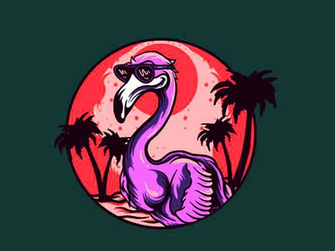 Design Wonderful Flamingo Logo With Unlimited Revision By Finley Max Fiverr