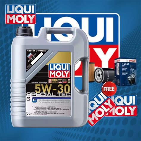 LIQUI MOLY Special Tec F 5W 30 Diesel นำมนเครองสงเคราะหแทดเซล 1