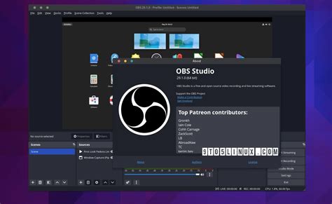 OBS Studio 29 1 Released With Support For Streaming AV1 HEVC Over