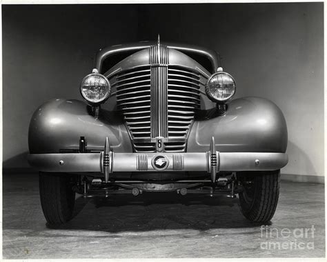 Front Grille Of A 1938 Pontiac Photograph By Bettmann Fine Art America