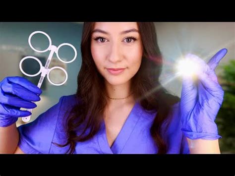 ASMR Fast Eye Exam Follow My Instructions Vision Tests Medical