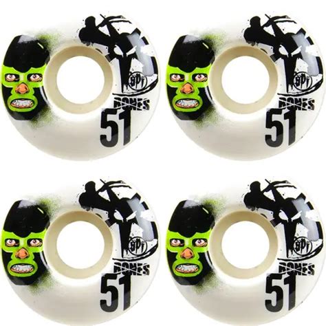 Bones Lucha Libre Roues Skate Pack De 4 SkatePro