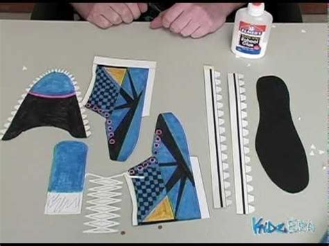 How To Make A Paper Shoe Youtube