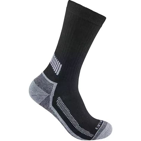 Carhartt Mens Force Midweight Crew Socks 3 Pack Academy