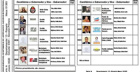 Santa Fe Reglamentó El Sistema De Boleta única Para Las Próximas