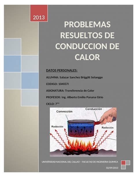 Docx Problemas De Conduccion De Calor Dokumen Tips