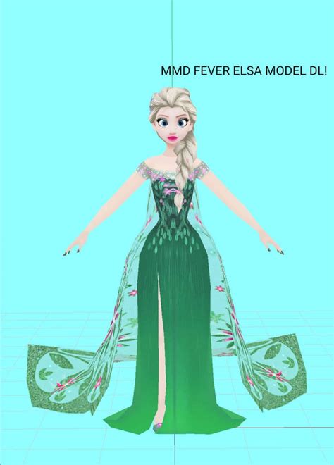 Mmd Fever Elsa Model Dl By Anayahmed On Deviantart