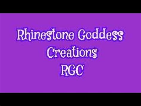 Unboxing Rhinestone Goddess Creations Youtube