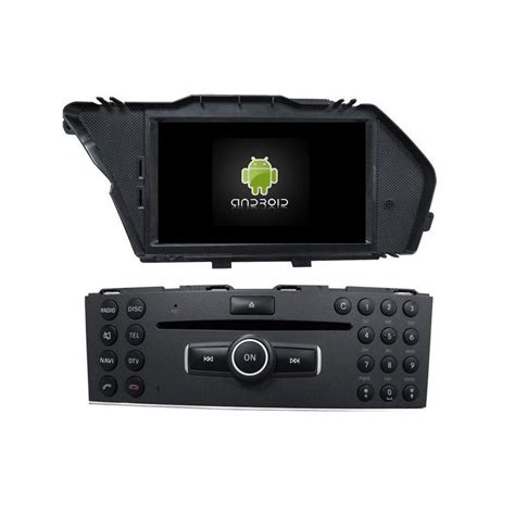 Auto Rádio Mercedes Benz GLK GPS Bluetooth USB Android 2009 2010 2011