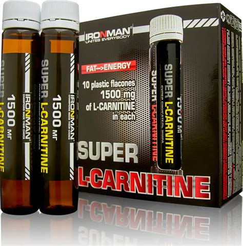 Жиросжигатель Ironman "Супер L-Карнитин", 10 флаконов х 25 мл — купить ...
