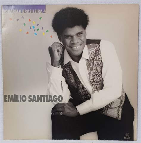 Emilio Santiago Aquarela Brasileira Som Livre D Vinil