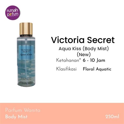 Jual Parfum Wanita Victoria Secret Aqua Kiss Body Mist New 250 Ml