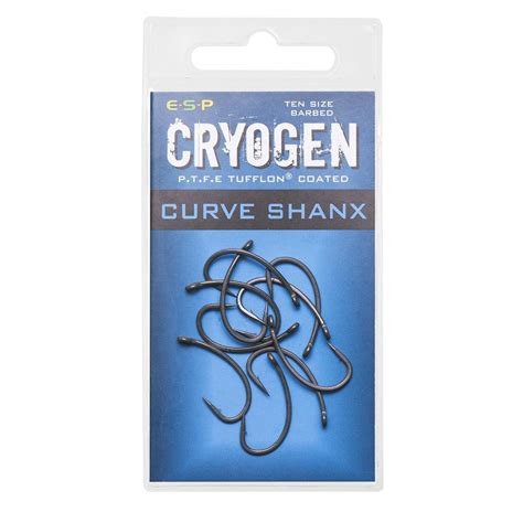 Esp Cryogen Curve Shanx Hooks Barbed In Charcoal