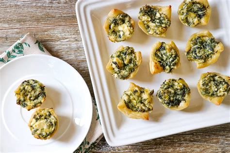 Feta And Spinach Tartlets Fab Everyday