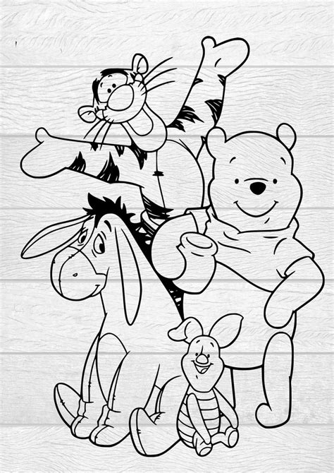 How To Draw Winnie The Pooh And Piglet