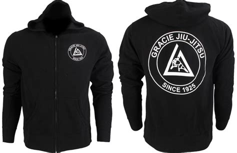 Gracie Jiu Jitsu Gracie Academy Zip Hoodie