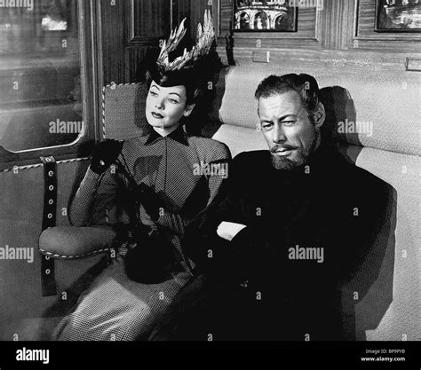 GENE TIERNEY REX HARRISON THE GHOST AND MRS MUIR 1947 Stock Photo