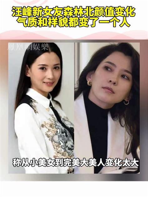 汪峰新女友森林北颜值变化 气质和样貌都变了一个人汪峰520官宣凤凰网视频凤凰网