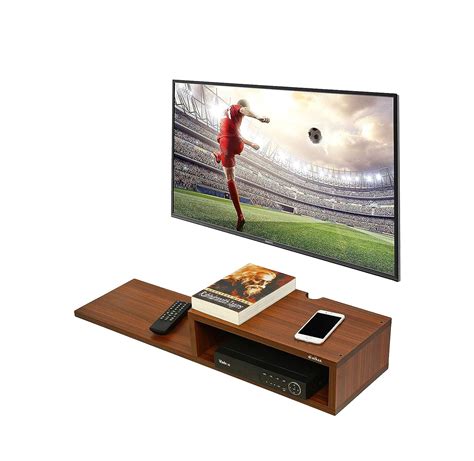 Anikaa Ester Engineered Wood Wall Mount Tv Unittv Standwall Set Top Box Standtv Cabinettv