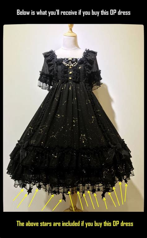 Shimotsuki Sakuya The Whisper Of Stars Lolita Op Dress