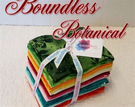 Boundless Botanical Oasis Fat Quarter Bundle Sym Etsy