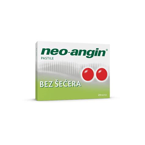 NEO-ANGIN PASTILE A24 BEZ ŠEĆERA - Ljekarna LifePharm