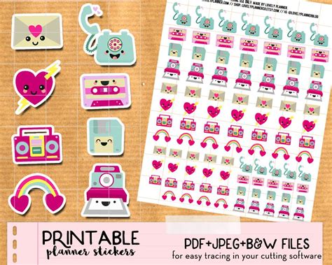 Free Set Of Kawaii Envelopes To Track Your Happy Mail Exchanges And