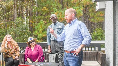 Lt Governor Candidate Bailey Makes Stop In Lagrange During Final Day